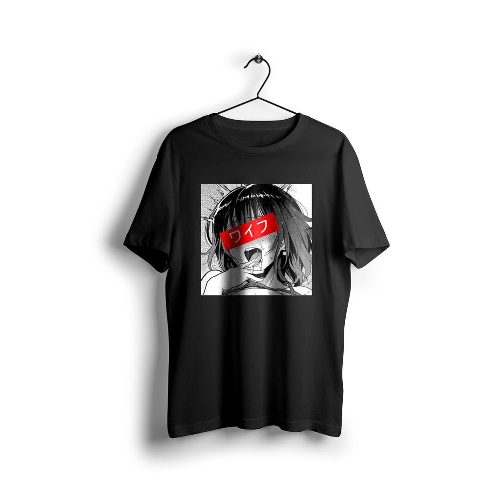 Camiseta Camisa Hentai Ecchi Ahegao Kawaii Garota Anime Escorrega o Preço