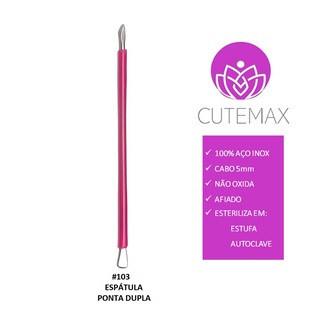 Palito Unha Bast O De Inox Silicone Cutemax Unit Rio Manicure Shopee