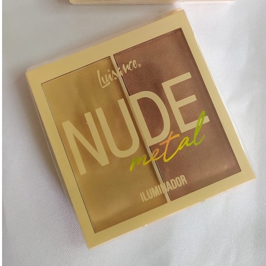 Iluminador Nude Metal Luisance Shopee Brasil