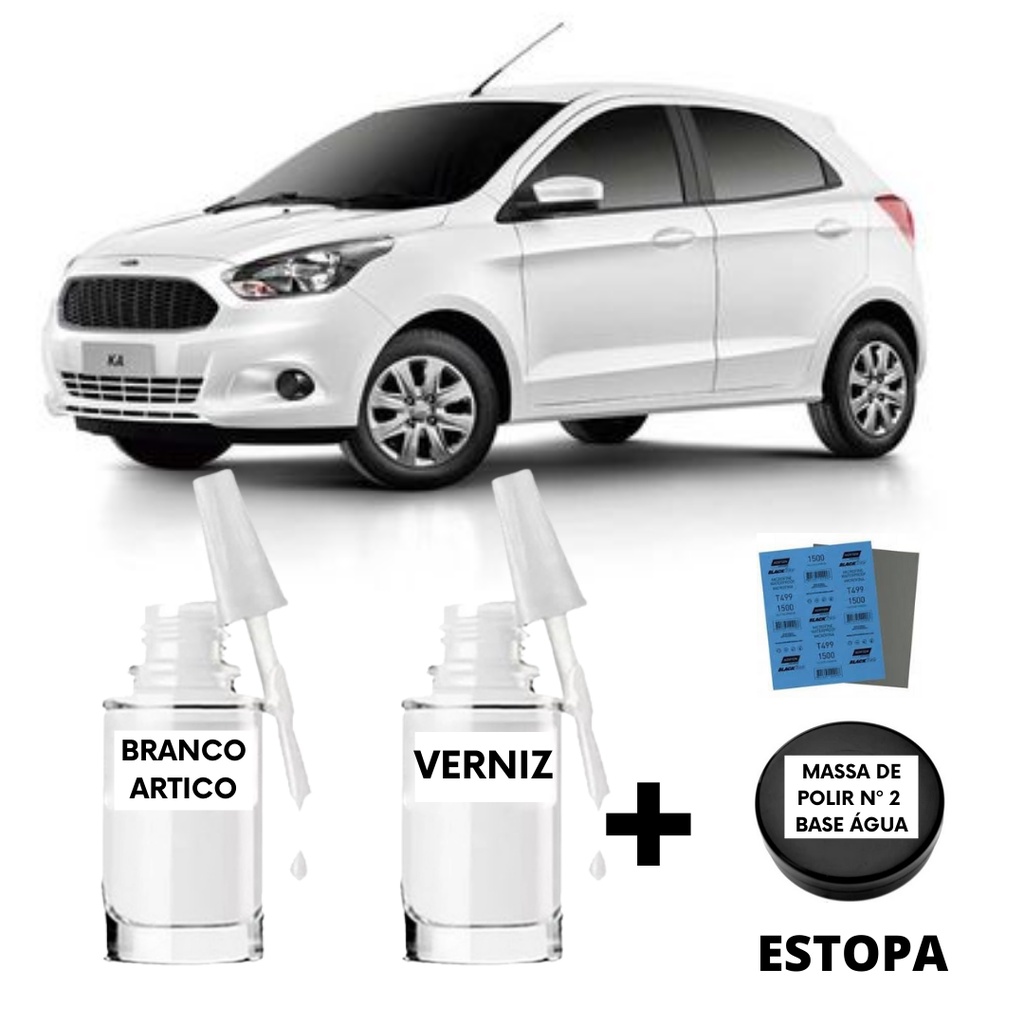 Tinta Tira Risco Automotivo Cor Carro Ford Ka 2015 2016 2017 2018 2019