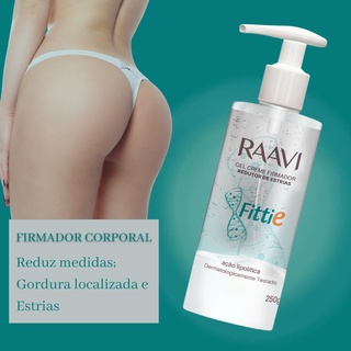 Gel Creme Firmador Redutor De Estrias Raavi Fittie Corporal Shopee Brasil