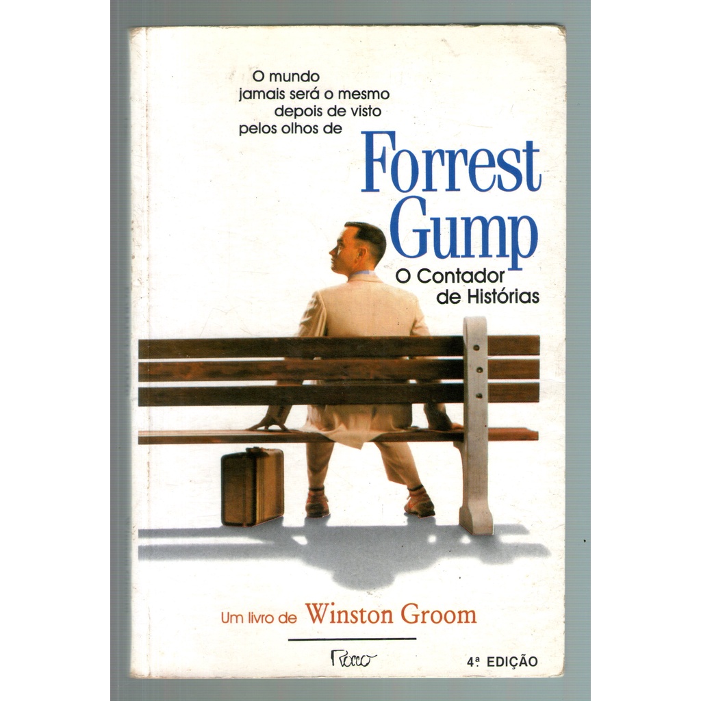 Livro Forrest Gump O Contador de Histórias Winston Groon Editora