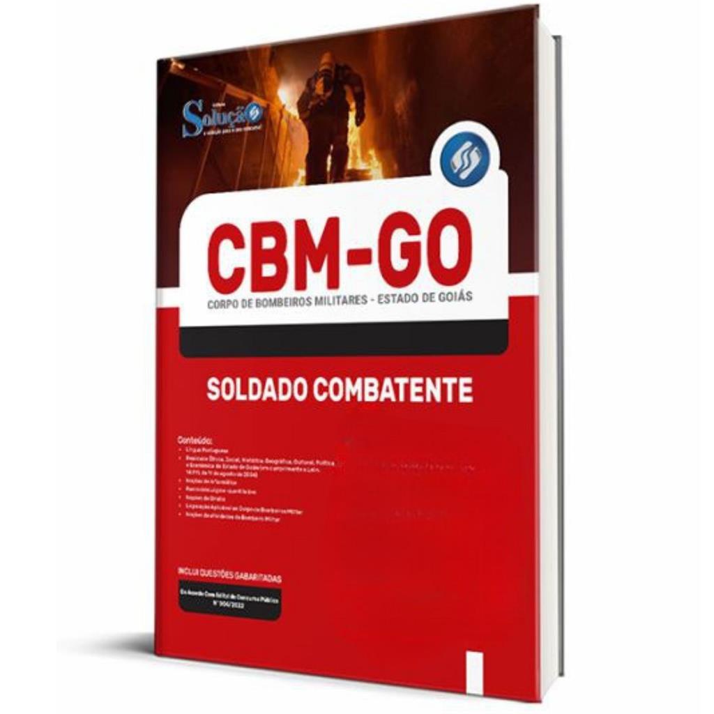 Apostila CBM GO Soldado Combatente Ed Solucao Shopee Brasil