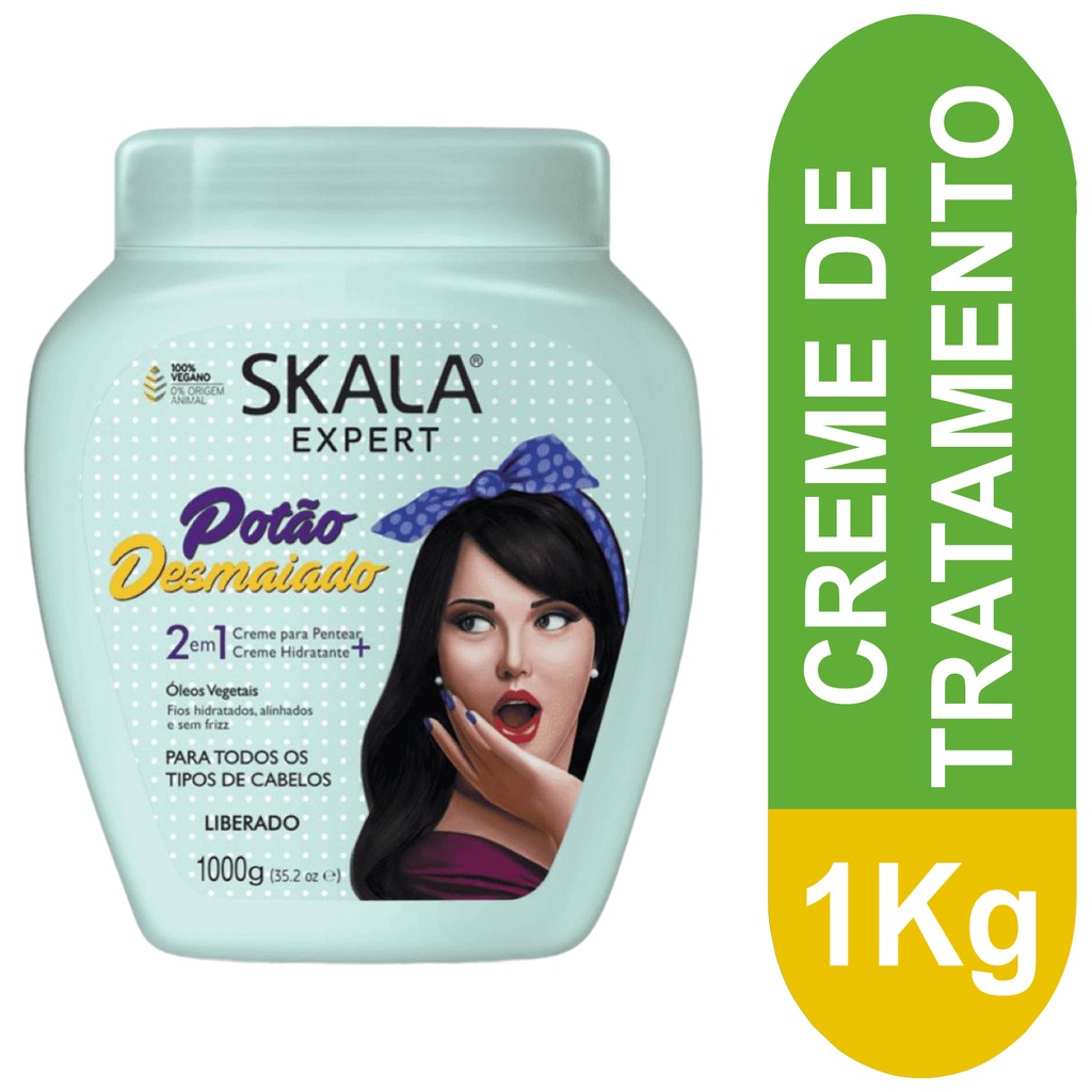 Creme De Tratamento Skala Pot O Desmaiado Em Shopee Brasil