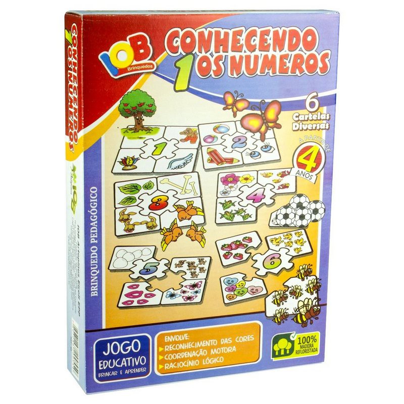 Brinquedo Educativo Jogo Pedagógico Conhecendo os Animais Brinquedo