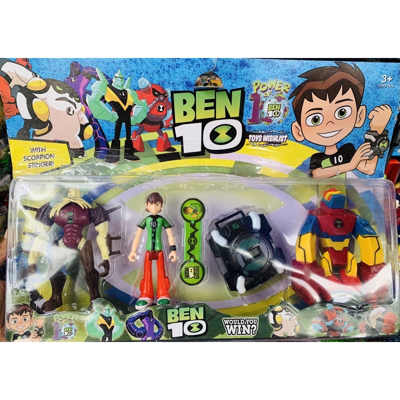 Kit Bonecos Ben Omnitrix Som E Luzes Cm Shopee Brasil