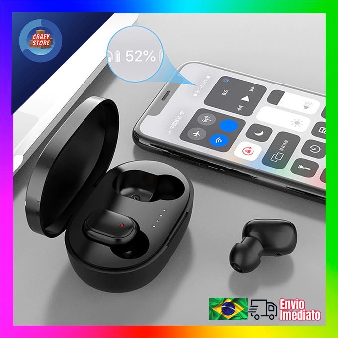 Fone De Ouvido Airdots A6s E6S Bluetooth 5 0 Esportivo Sem Fio Original