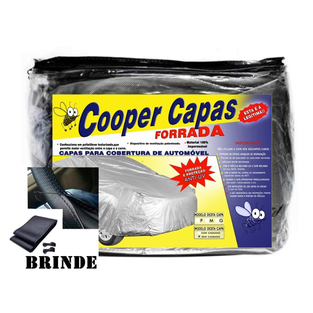 Capa Cobrir Carro Total Forrada Impermeavel P M G Shopee Brasil