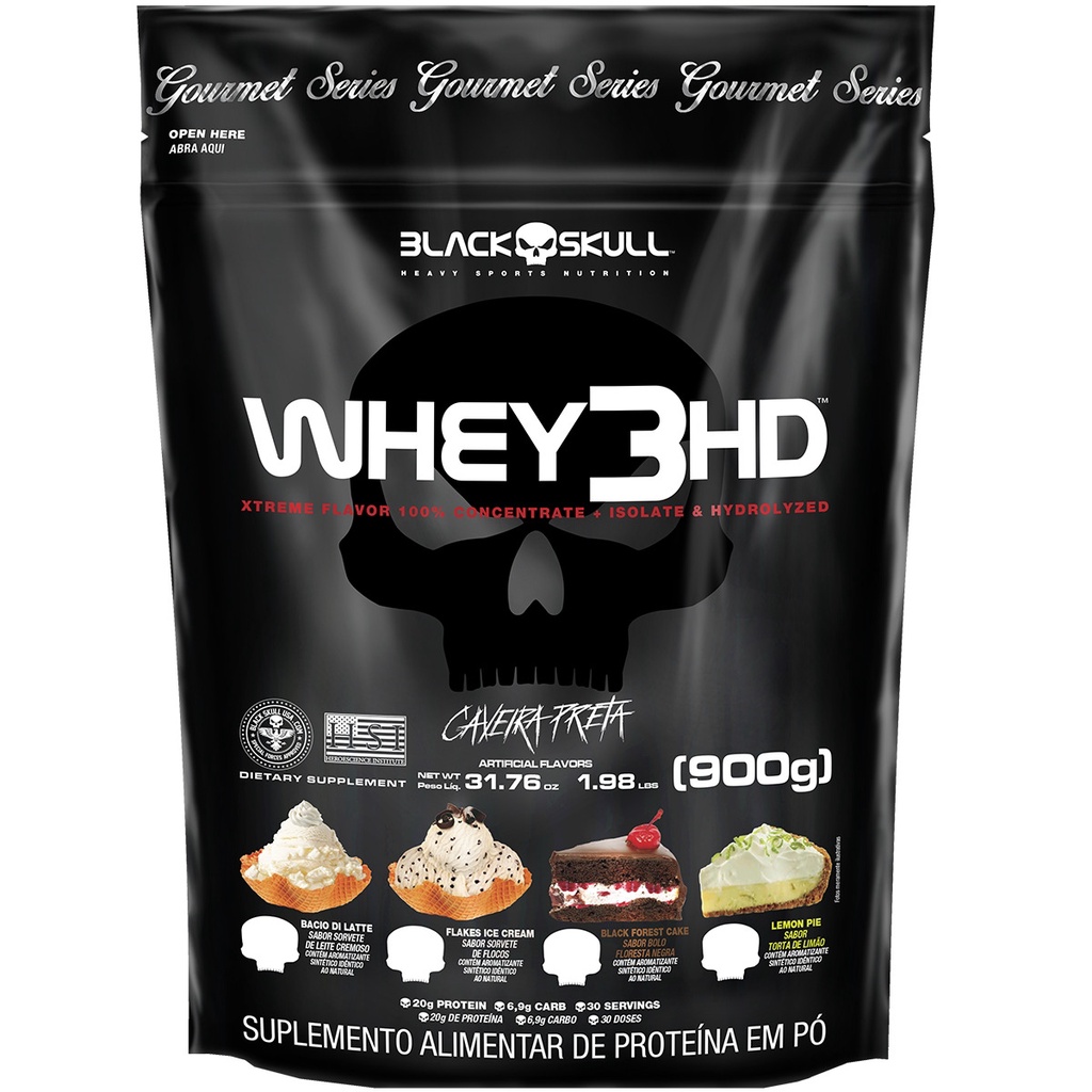 Whey Protein Hd Gourmet Concentrado Hidrolisado E Isolado G