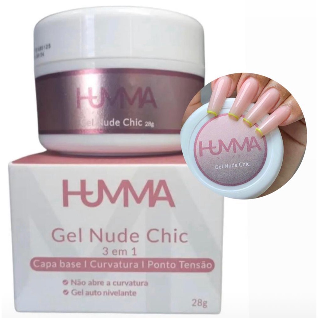 Gel Nude Chic G Humma Shopee Brasil