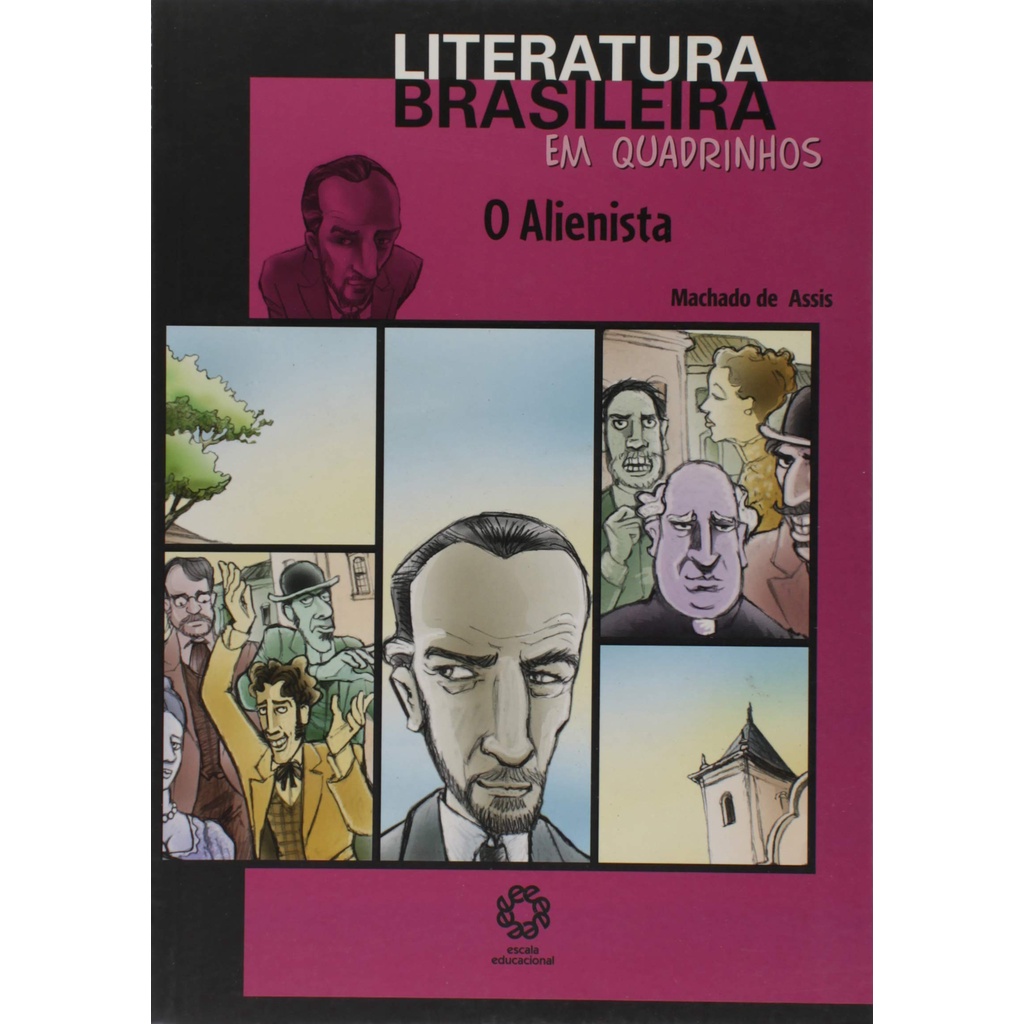 O Alienista Literatura Brasileira Em Quadrinhos Shopee Brasil