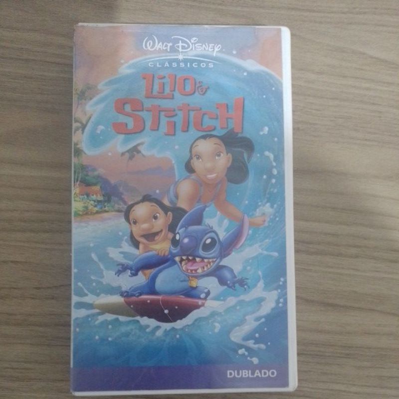 Fita Vhs Lilo E Stitch Shopee Brasil