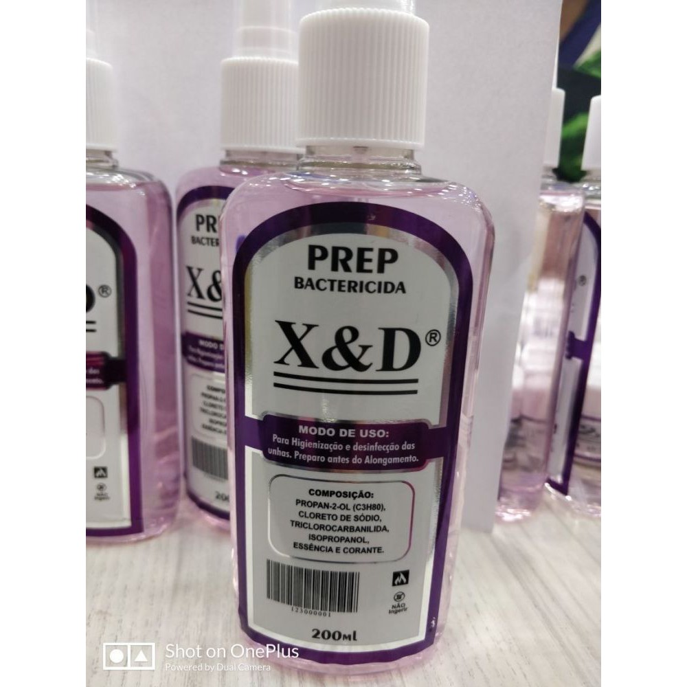 Prep X D Bactericida Para Cuidados Da Unha Ml Alongamento Acrigel