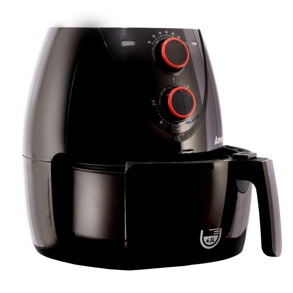 AirFryer Fritadeira Elétrica Sem Óleo 1400W 4 5L Timer Antiaderente