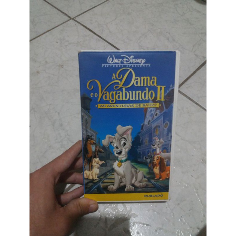 Vhs A Dama E O Vagabundo Dublado Shopee Brasil