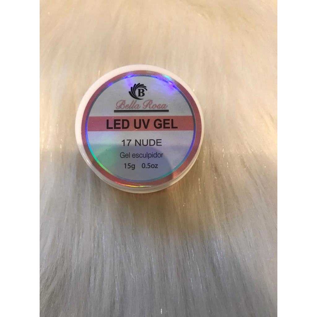 Gel Bella Rosa Alongamento Unha 15 Gramas 17 Nude Shopee Brasil