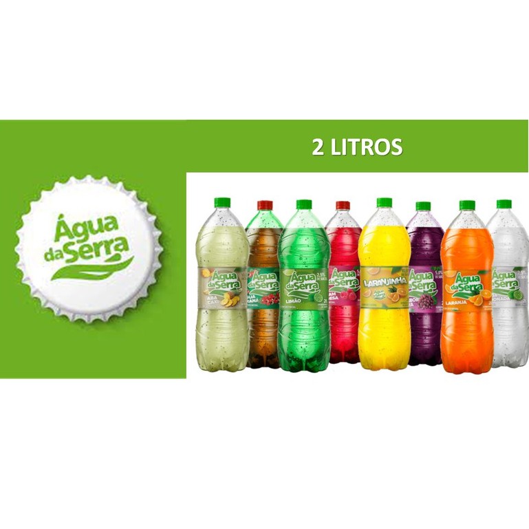 Refrigerante Água da Serra 2L Pack 6un Shopee Brasil