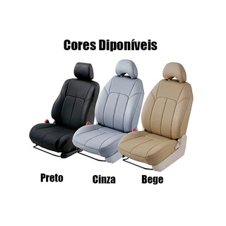 Jogo Capas Banco Couro Carro Fiat Gran Siena Shopee Brasil