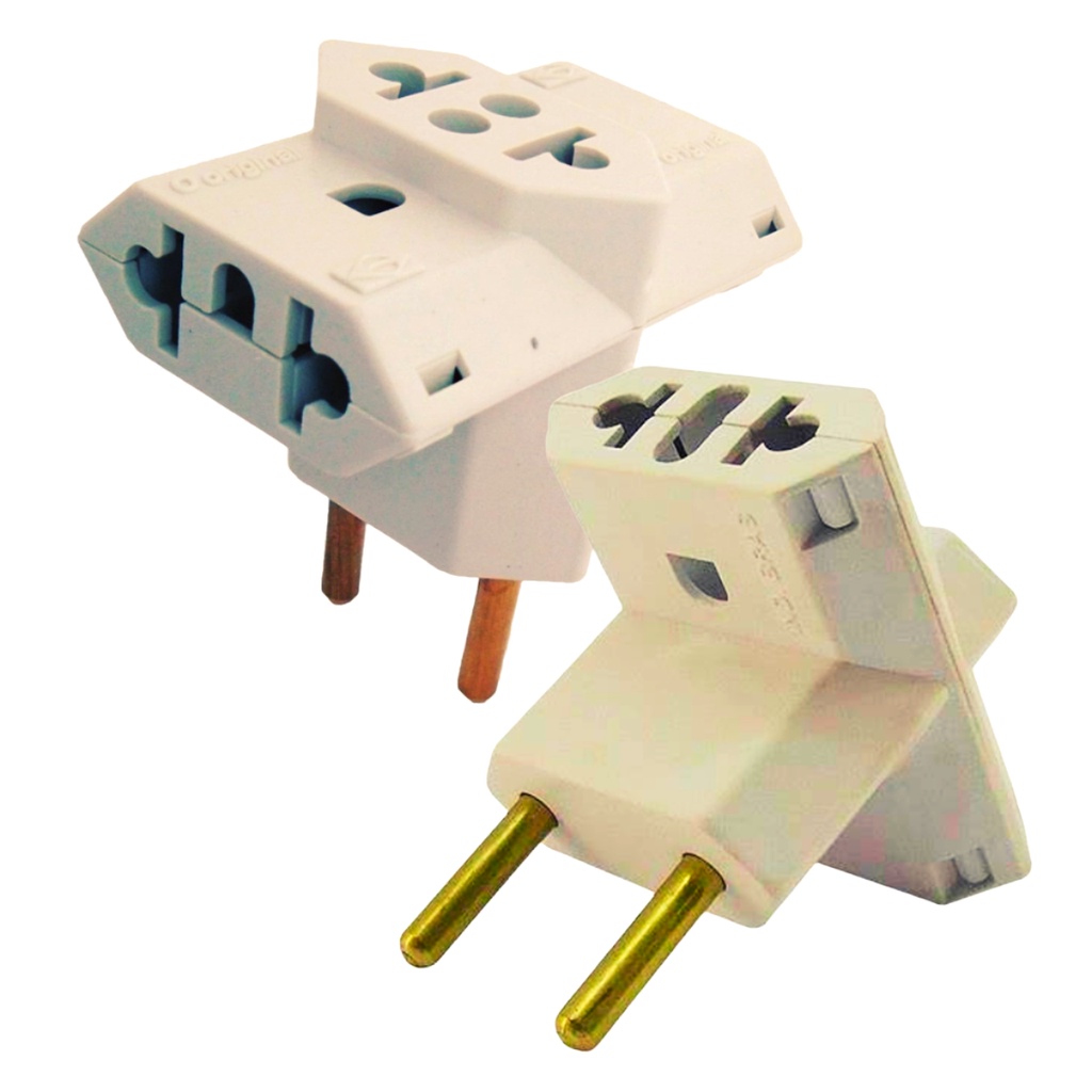 Adaptador De Tomada Benjamin 3 Entradas Shopee Brasil