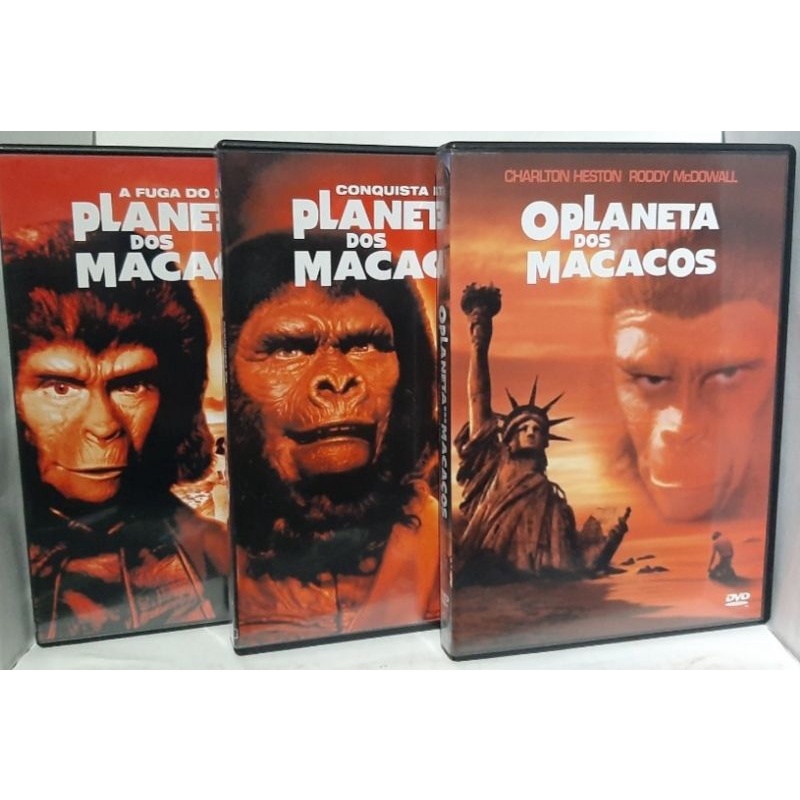 Cole O Dvd Planeta Dos Macacos Filmes Dublado Original