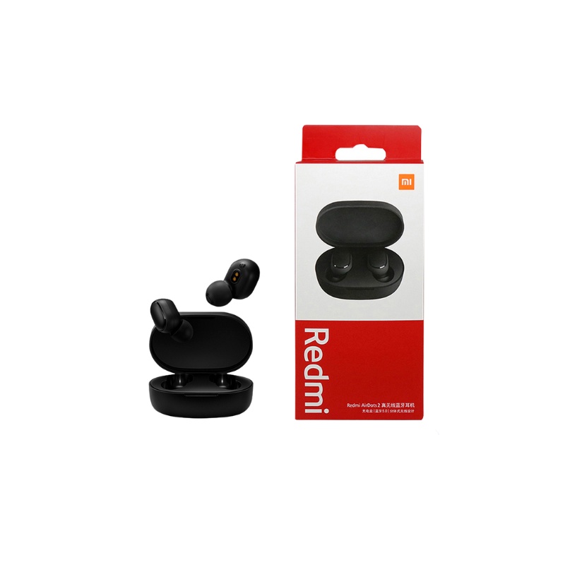 Fone Sem Fio Redmi Airdots 2 Xiaomi TWS Bluetooth Preto Shopee Brasil