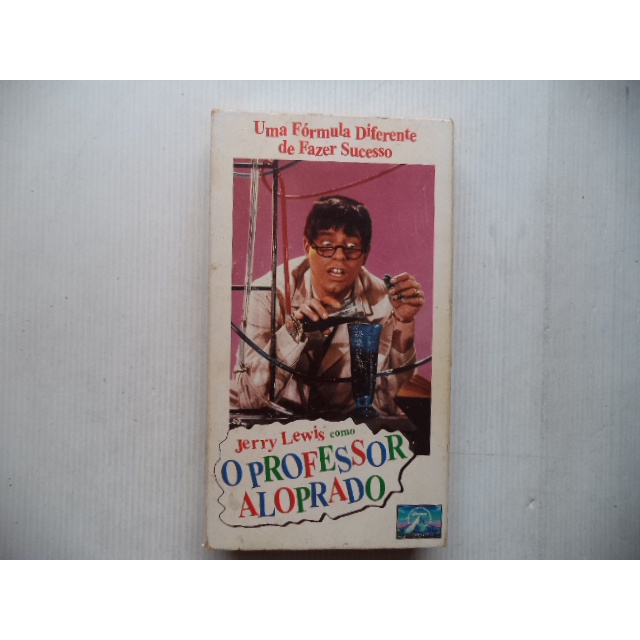 Fita Vhs O Professor Aloprado Original Legendado Shopee Brasil