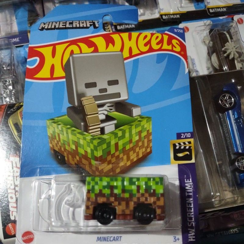 Minecart Minecraft Hot Wheels Shopee Brasil