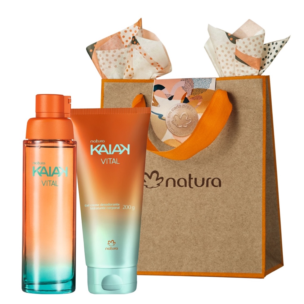 Presente Natura Kaiak Vital Perfume Feminino Shopee Brasil