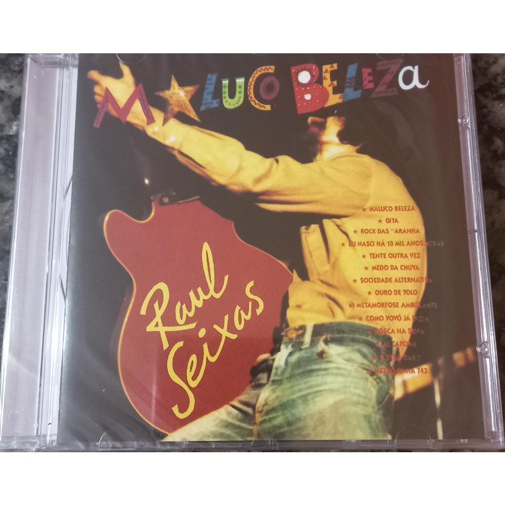 Cd Raul Seixas Maluco Beleza Lacrado Shopee Brasil