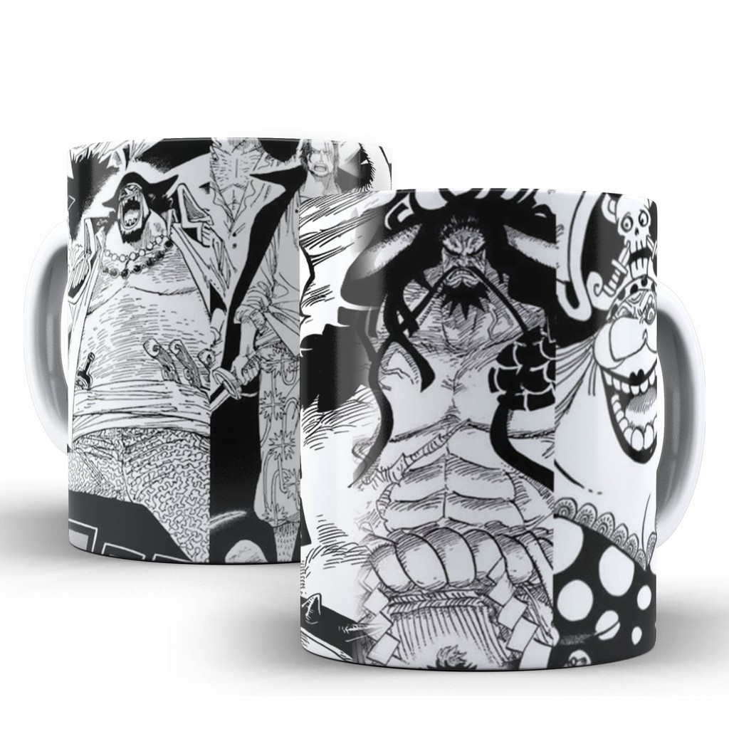 Caneca Personalizada One Piece Chibi Mugiwaras One Piece Yonkous