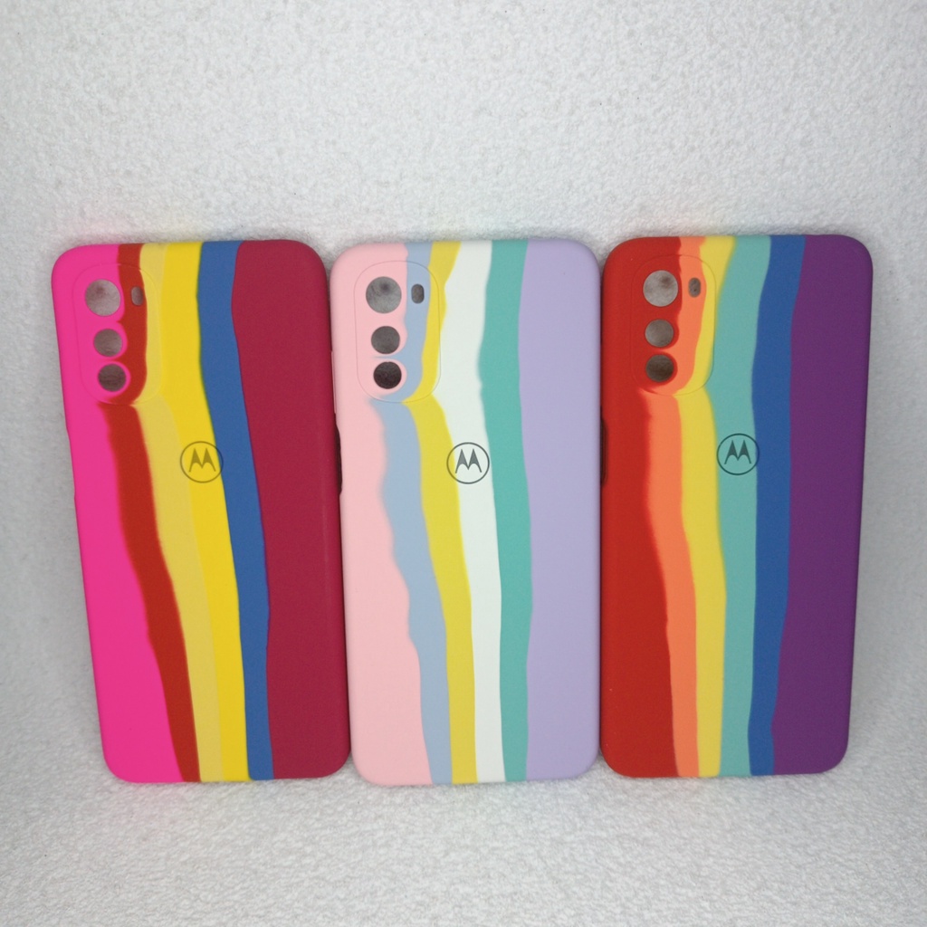 Capinha Capa Colorida Arco Iris Motorola Moto G10 G8 PLAY G20 G30 E32