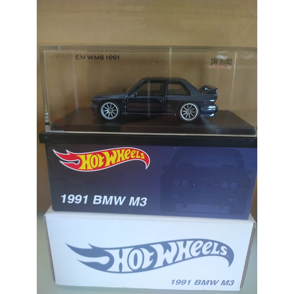 Hot Wheels RLC 1991 BMW M3 1991 Red Line Club Shopee Brasil