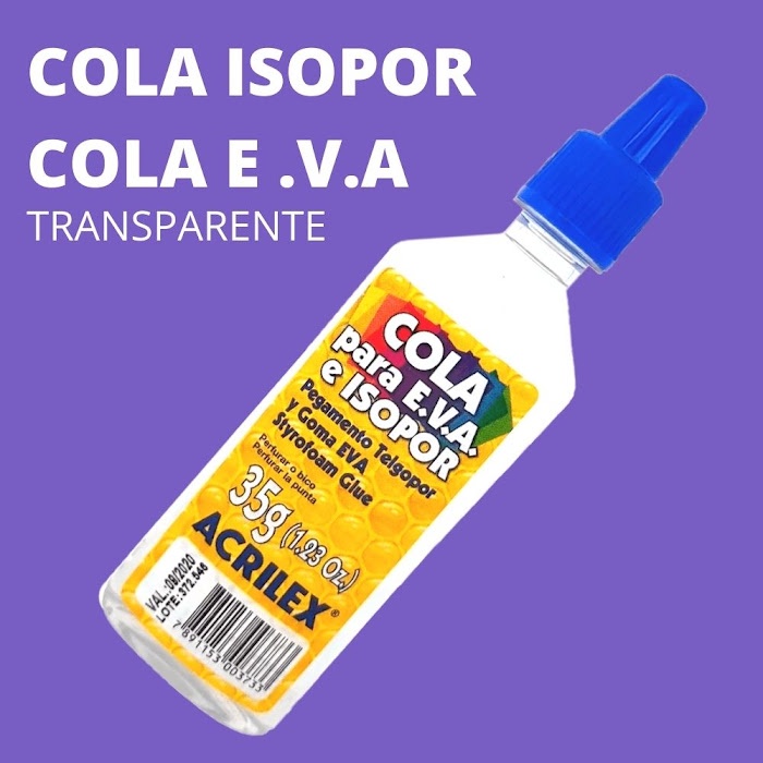 Cola Isopor E Eva G Acrilex Shopee Brasil