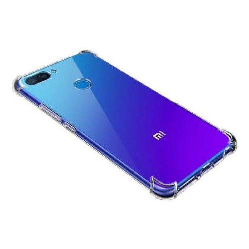 Case Capinha Xiaomi Mi Lite Anti Impacto Transparente Borda Refor Ada