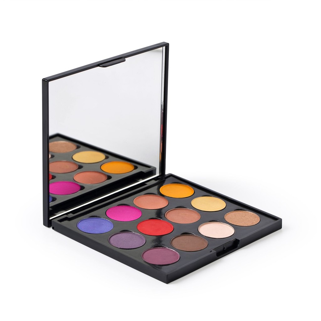 Paleta De Sombras Cores Lfpro Luciane Ferraes Shopee Brasil