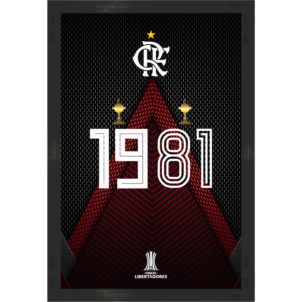 QUADRO FLAMENGO LIBERTADORES Shopee Brasil