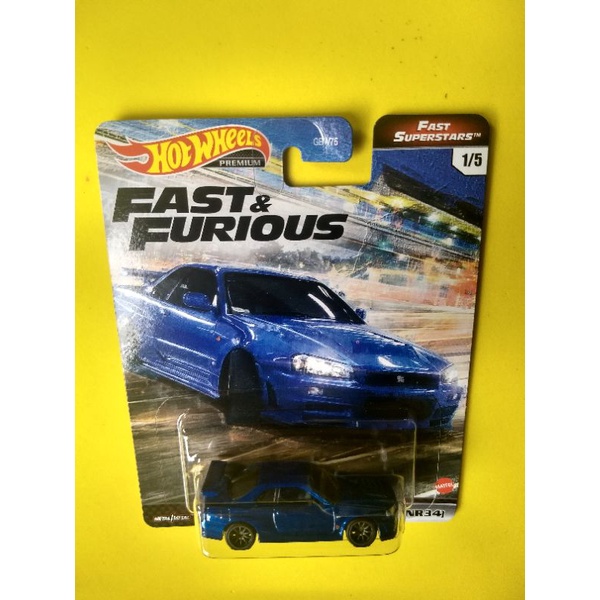 Hot Wheels Velozes Premium E Furiosos Nissan Skyline Gtr Shopee Brasil