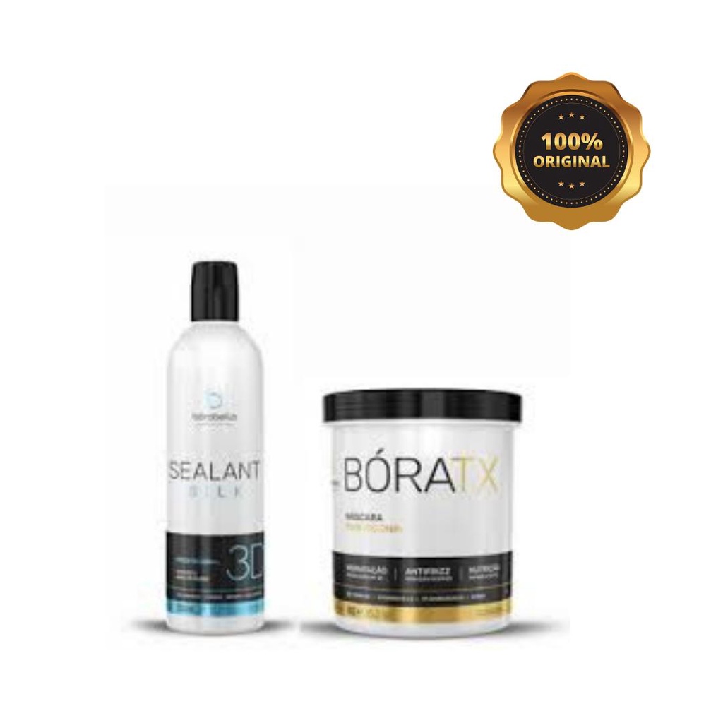 Kit Broabella Selagem 3D 350 ML Mascara Boratx 1kg Shopee Brasil