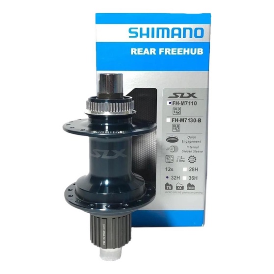 Cubo Traseiro Shimano Slx Fh M Mm C Lock F V Mm Shopee