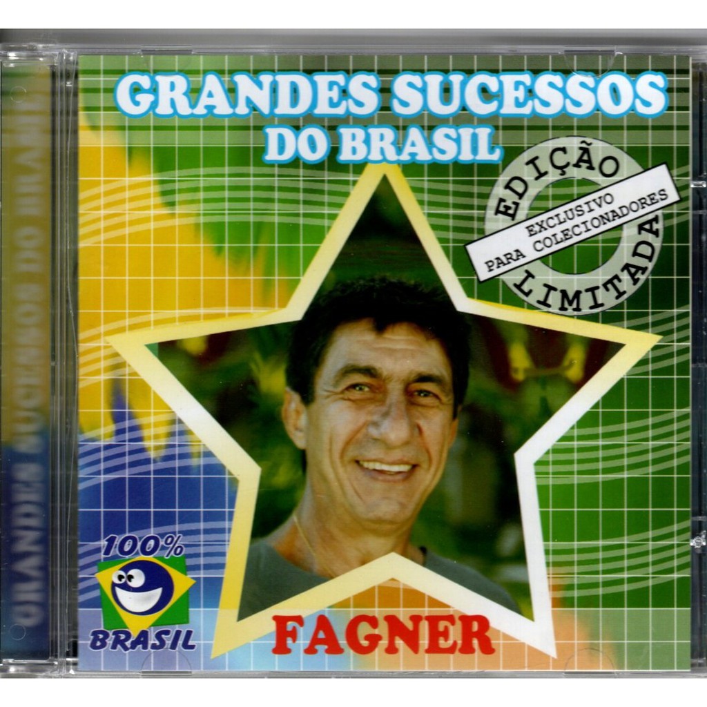 Cd Fagner Grandes Sucessos Do Brasil Shopee Brasil