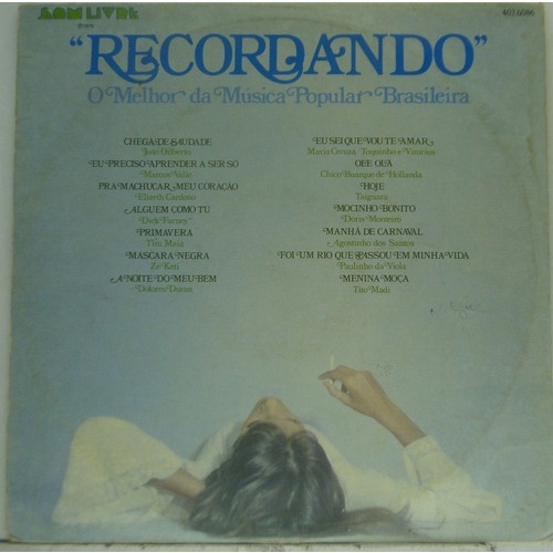 Lp Recordando O Melhor Da Musica Popular Brasileira R Shopee Brasil