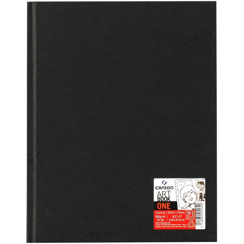 Bloco Sketchbook Canson One 98fls 100g M2 A4 21cmx29 7cm Shopee Brasil