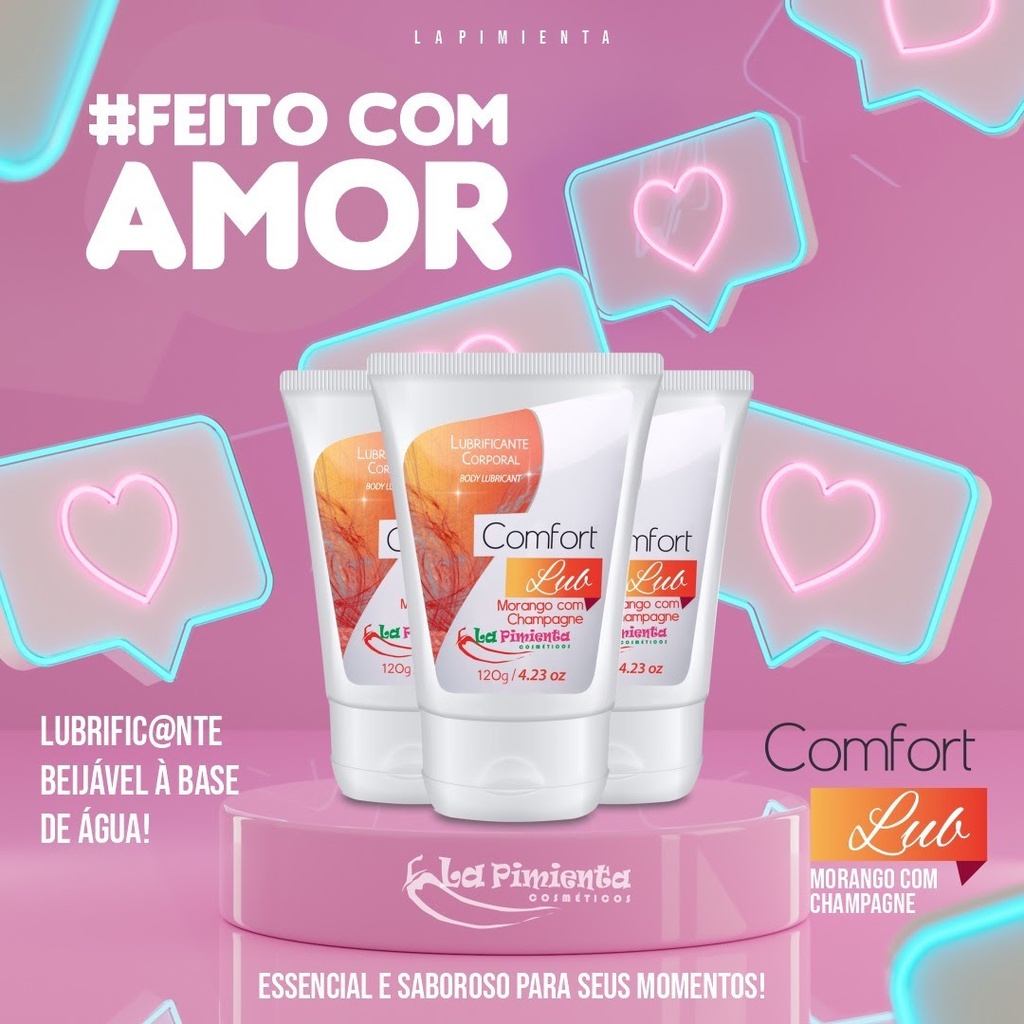 Confort Lub Lubrificante Corporal G Shopee Brasil