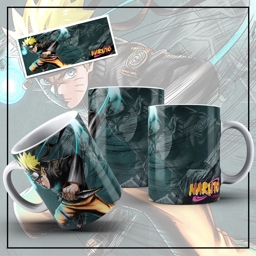 Caneca Xicara Anime Personalizada Do Naruto Akatsuki Modelo Shopee