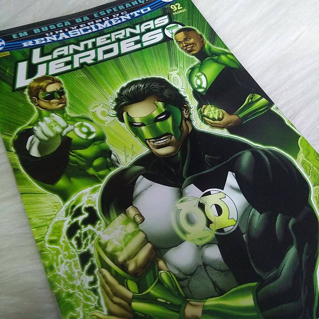 Gibi Universo DC Renascimento Lanterna Verde Volume 10 DC Panini 92