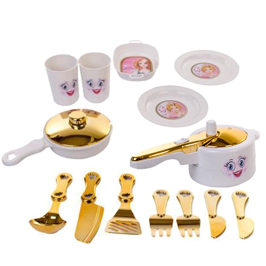 Kit Cozinha E Panela De Press O Princesa Panelinha Brinquedo Infantil