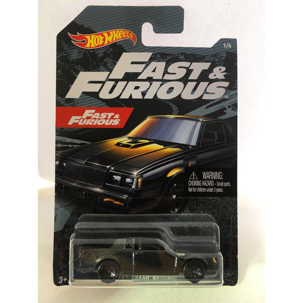 HOT WHEELS BUICK GRAND NATIONAL PRETO FAST FURIOUS Shopee Brasil