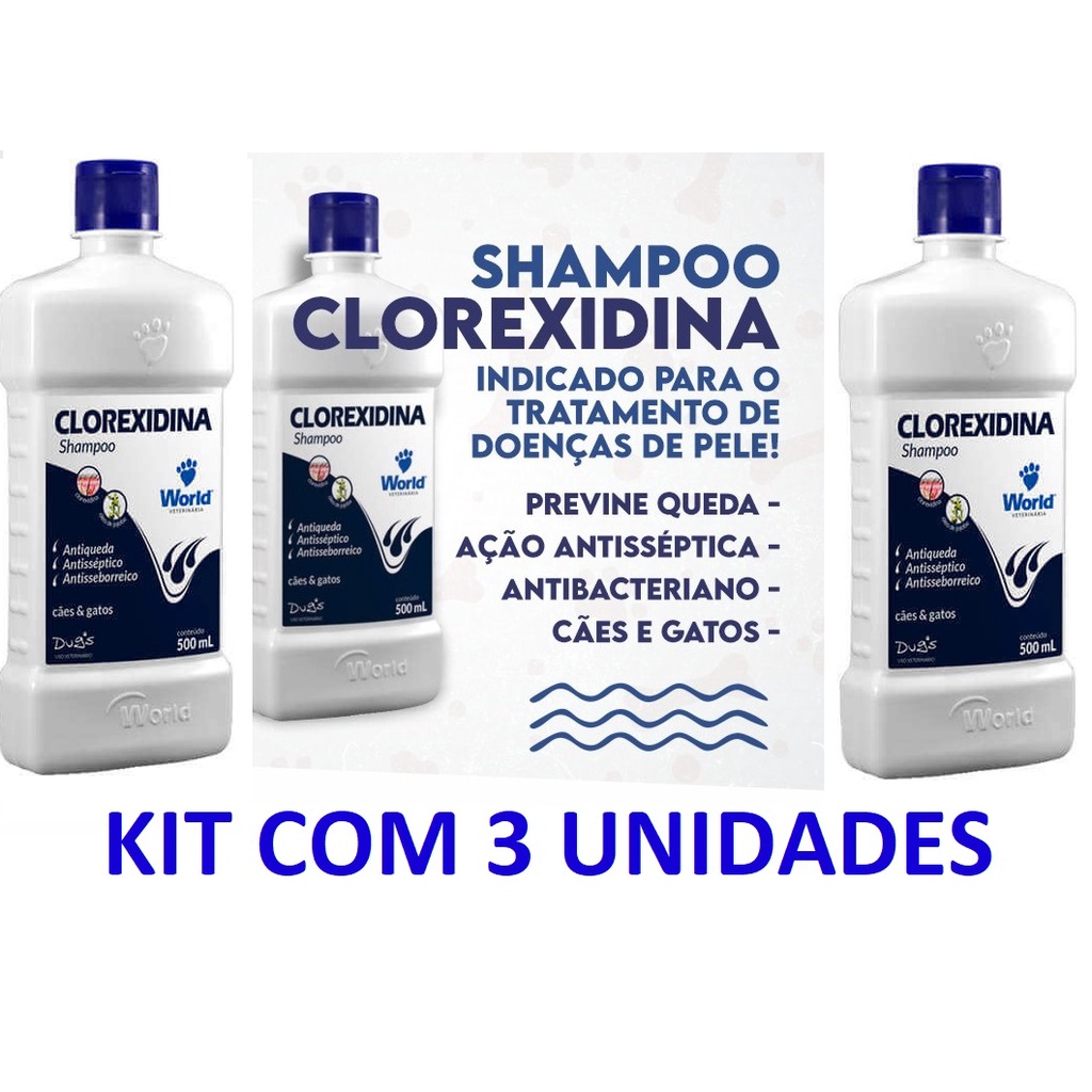 Shampoo Clorexidina Dugs C Es Tratamento Dermatite Ml Shopee Brasil