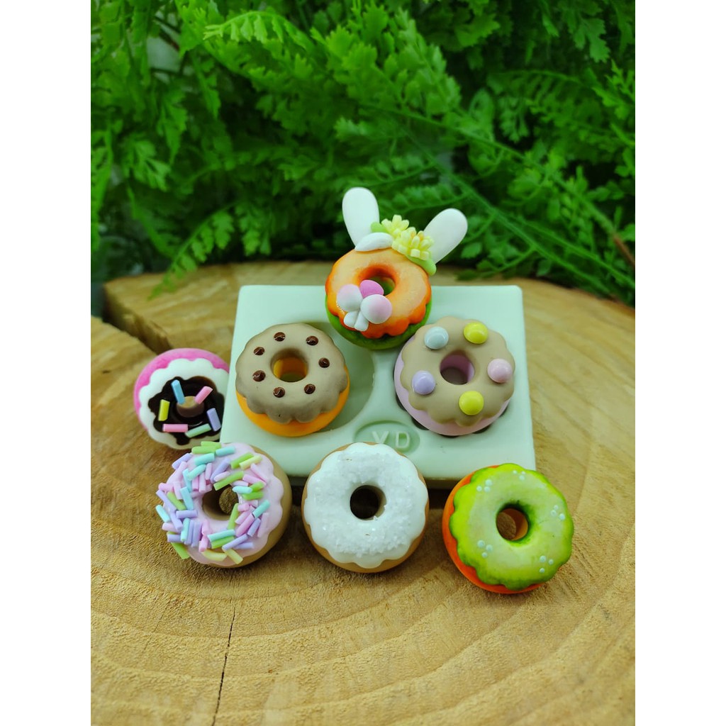 Molde De Silicone Donuts Vanessa De Col Shopee Brasil