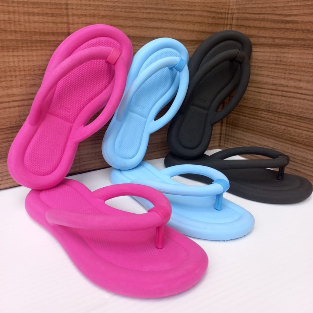 Chinelo Flip Flop Nuvem Várias Cores Confortável Anatômico